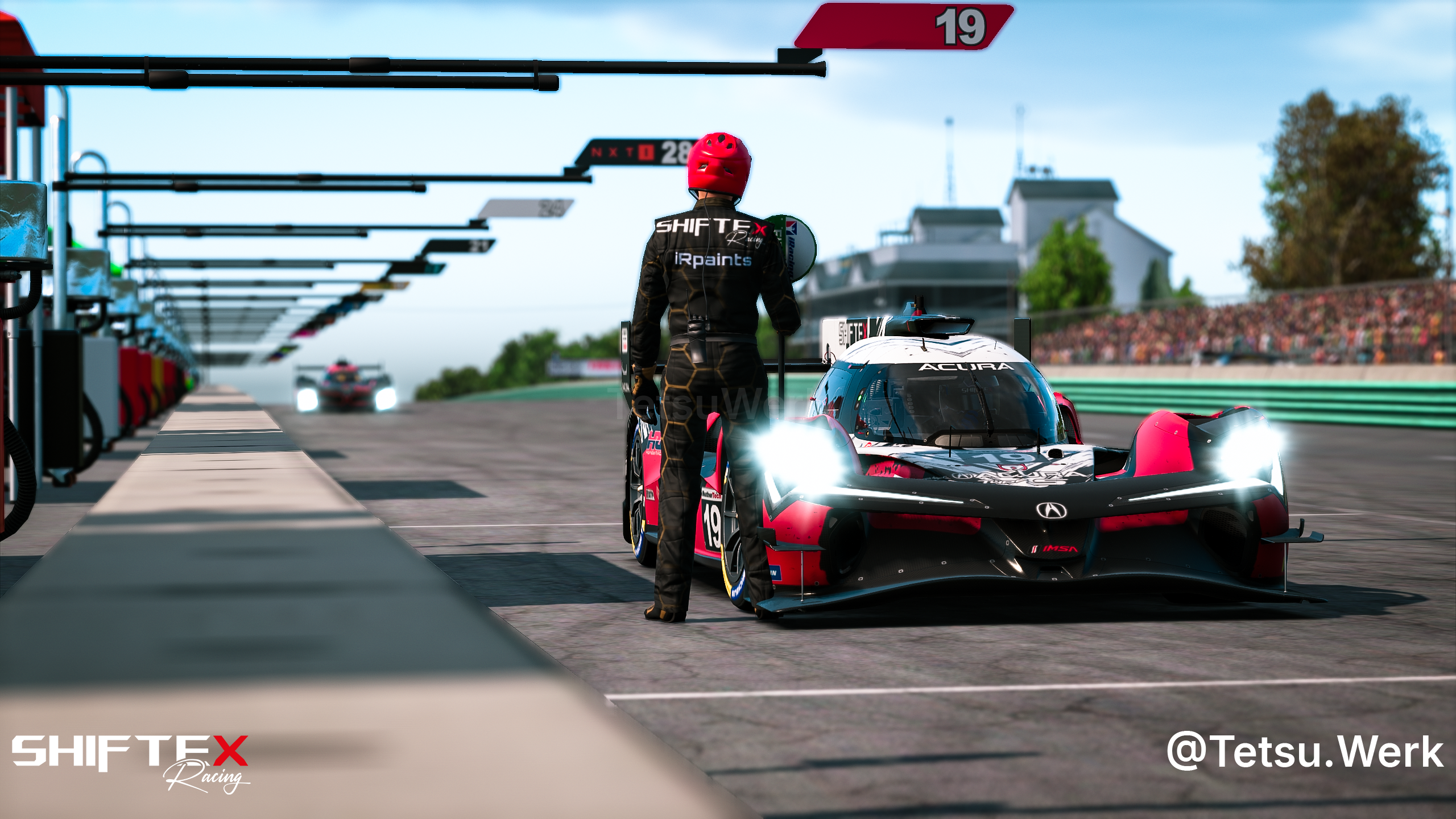 Shiftex-Racing und seine Boxen Crew